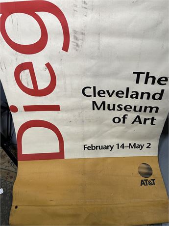 8 Ft. Cleveland Museum of Art Sign