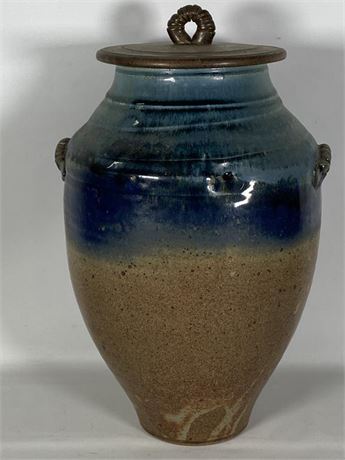 Handmade Glazed Urn