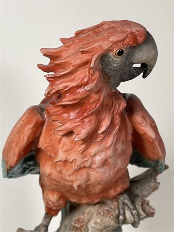 Giuseppe Armani Parrot Bird Sculpture