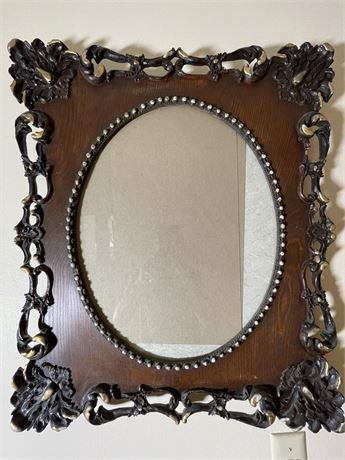 Large Ornate Wood Frame