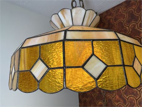 Stained Glass Hanging Pendant Light