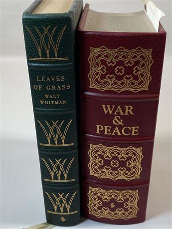 "Leaves of Grass" and "War & Peace"
