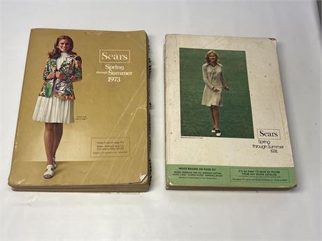 Sears Spring Through Summer Catalogs
