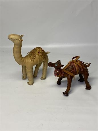 Handmade Leather Camels
