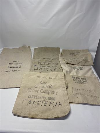 Canvas Bank Bags