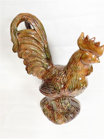 Large Ceramic Rooster - Lot 1