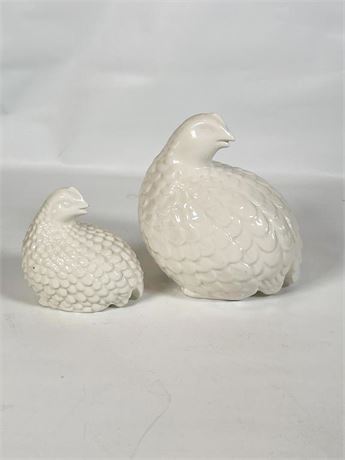 Quail Figurines