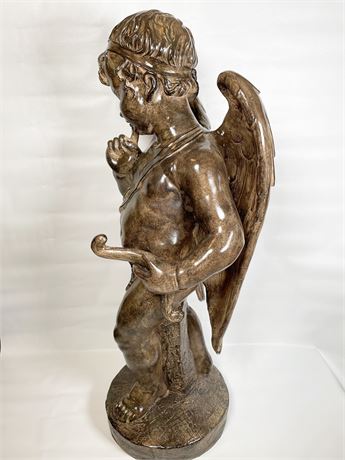 Large Ceramic Angel Statue