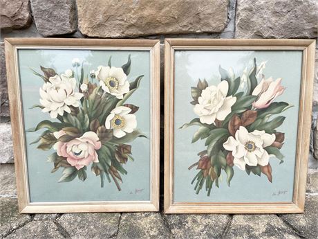 Pair of De Jonge Floral Prints