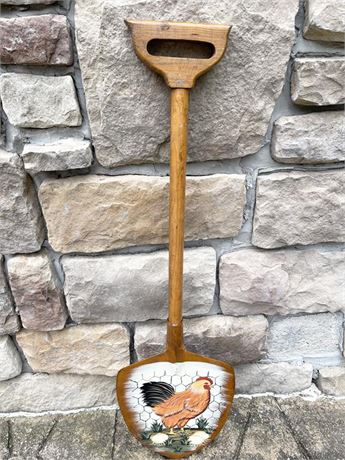 Decorated Copper Shovel
