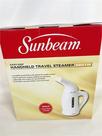NEW Sunbeam Travel Steamer