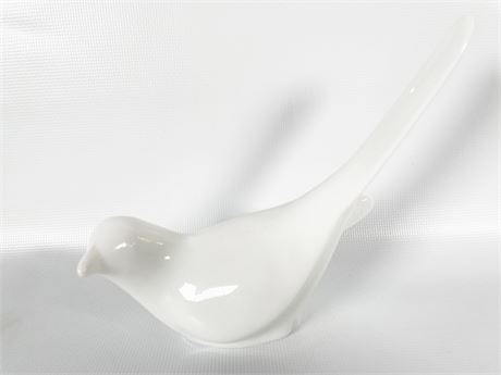 Fenton Milk Glass Bird of Happiness