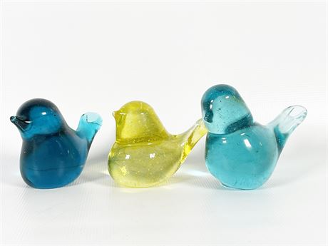 Willow Creek Glass Birds - Lot 1
