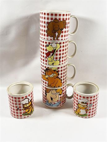 Stackable Garfield Mugs and More