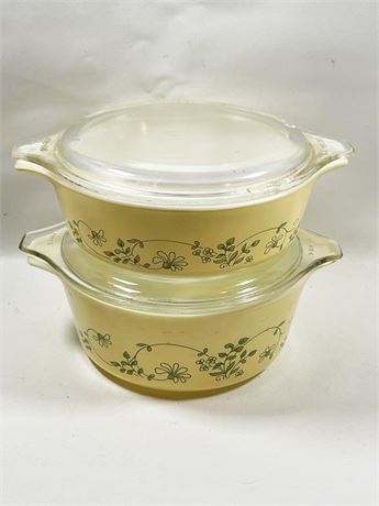 Pyrex Shenandoah Baking Dishes with Lids