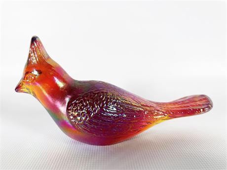 Fenton Opalescent Cardinal