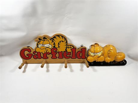 Garfield Coat Rack and Key Holder