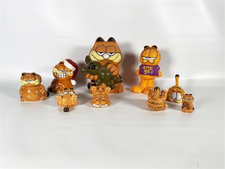 Nine (9) Garfield Items