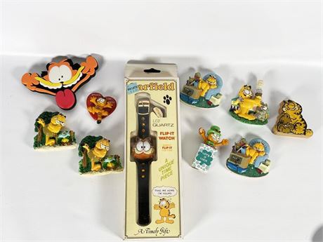 Garfield Watch and Magnets