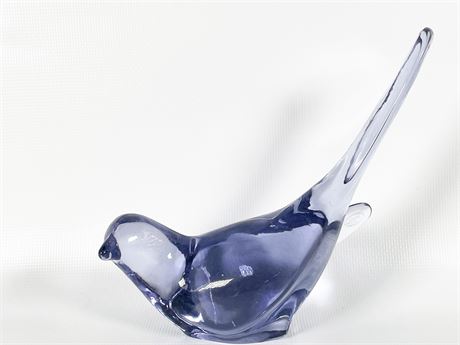 Fenton Sapphire Blue Bird of Happiness