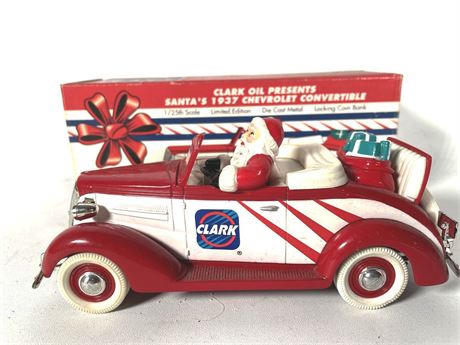 Santa's 1937 Chevrolet Bank Diecast