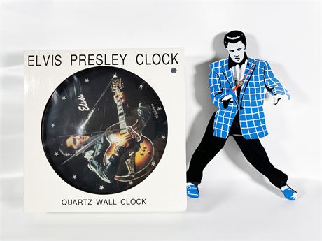 Elvis Presley Clocks - Lot 1