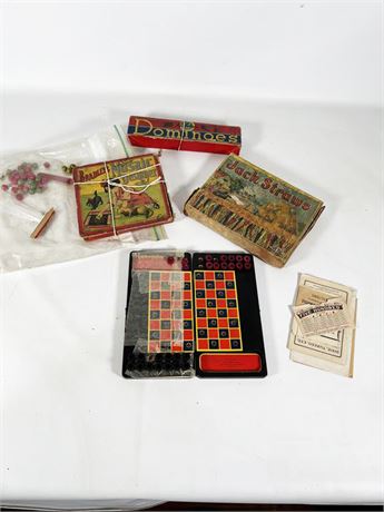 Antique Game Lot