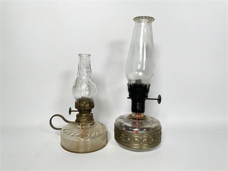 Oil Lamps Lot 11