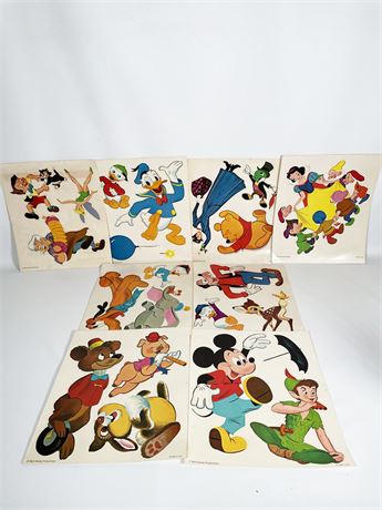 1960s Walt Disney Cutouts