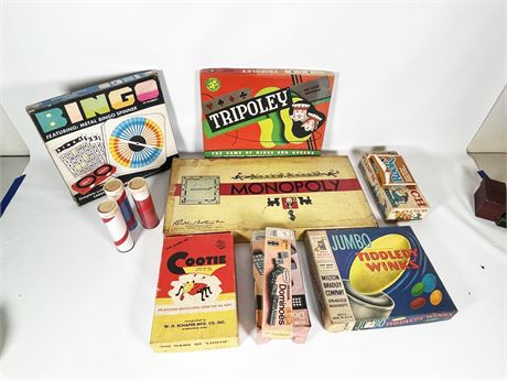 Vintage Game Lot