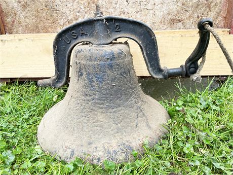 Cast Iron School Bell