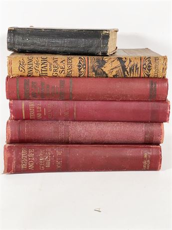 Antique Book Lot 1