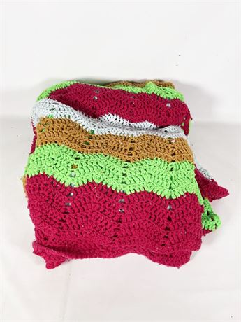 Handmade Crochet Blanket - Lot 2