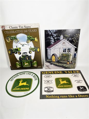 John Deere Signage Lot 1