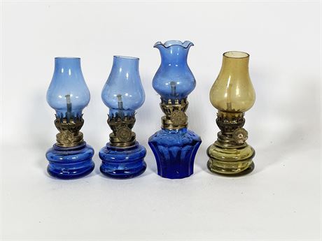 Oil Lamps Lot 7