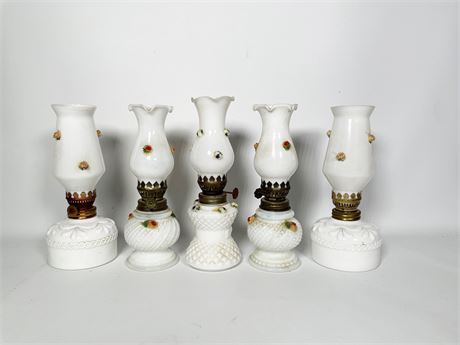 Oil Lamps Lot 13