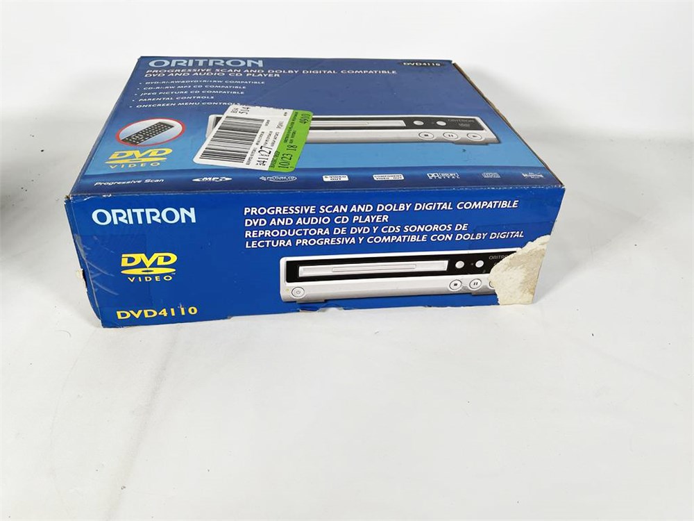 North East Ohio Auctions - Oritron DVD and CD Player
