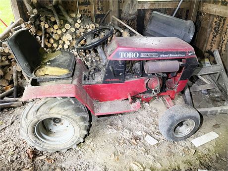 Toro Wheel Horse Tractor Lot 2