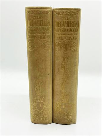 The Decameron of Giovanni Boccaccio - Two (2) Volume Set