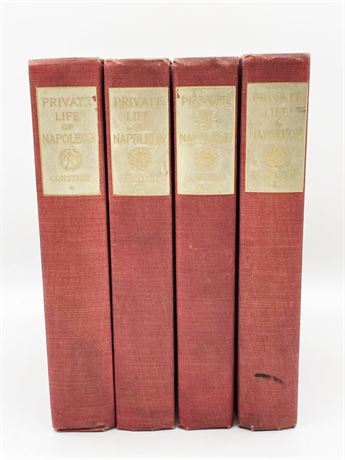 Private Life of Napolean - Four (4) Volume Set